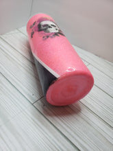 Load image into Gallery viewer, Pink and Black Skull Tumbler