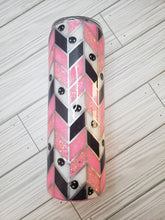 Load image into Gallery viewer, CUSTOM Kellee Pink Skull Tangram Tumbler and Pens
