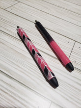 Load image into Gallery viewer, CUSTOM Kellee Pink Skull Tangram Tumbler and Pens