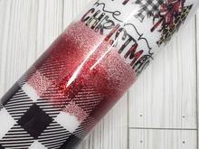 Load image into Gallery viewer, Merry Christmas Plaid Tumbler