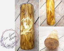 Load image into Gallery viewer, Deer Antler Wood Grain Tumbler
