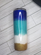 Load image into Gallery viewer, Waves Faith Christ Beach Inspired Tumbler
