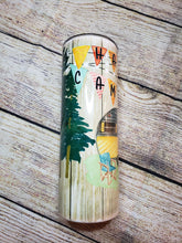 Load image into Gallery viewer, Happy Camper Sublimation Tumbler
